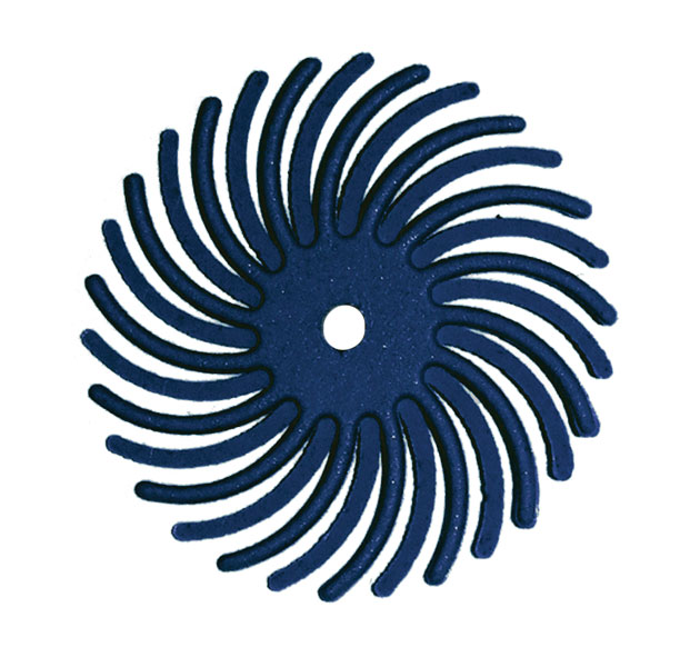 Disco DEDECO SUNBURST,  Ø 22 mm, blu