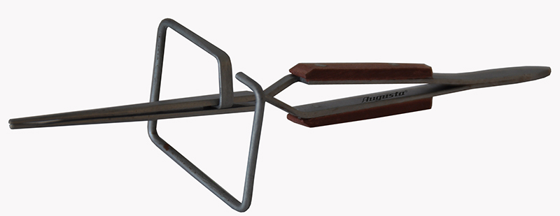 Lötkreuzpinzette gerade mit Stand Lötkreuzpinzette gerade mit Stand