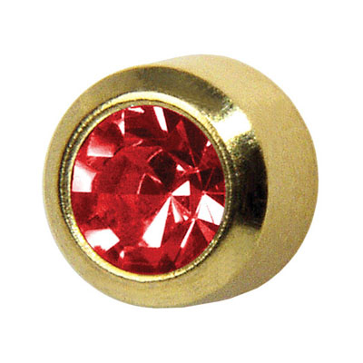 66136.7 Medico ear studs, yellow