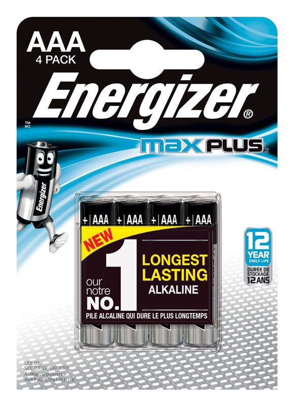 Batterie ENERGIZER MAX PLUS Micro AAA - LR03