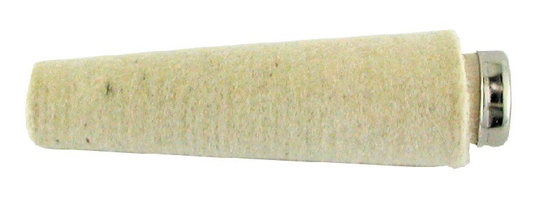 Spazzola conica in feltro Ø 21 - 13 mm