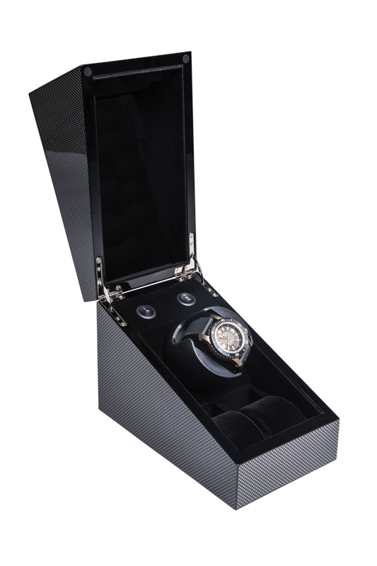 5569_113 Augusta watch winder for 1 watch, carbon