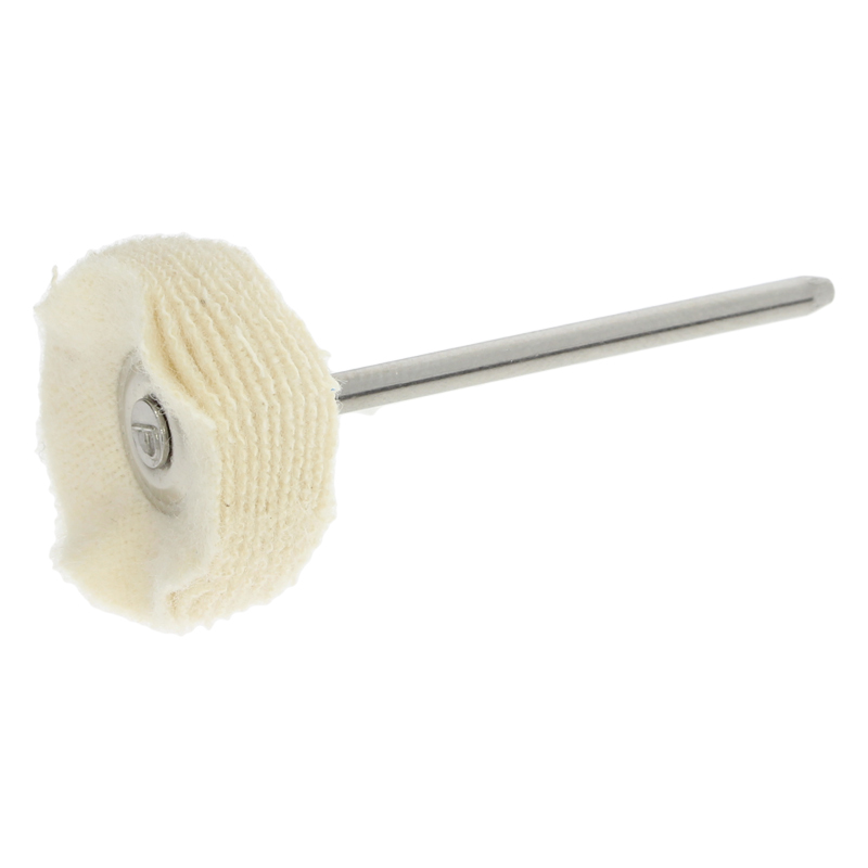 POLIRAPID spazzolino circolare - flanella Ø 21 mm