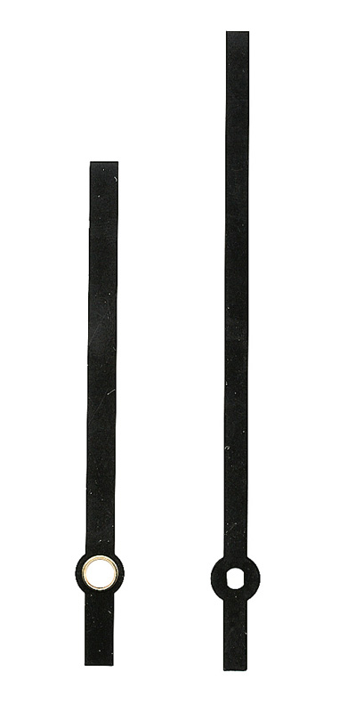 Clock hand black 95/72 mm Clock hand black 95/72 mm