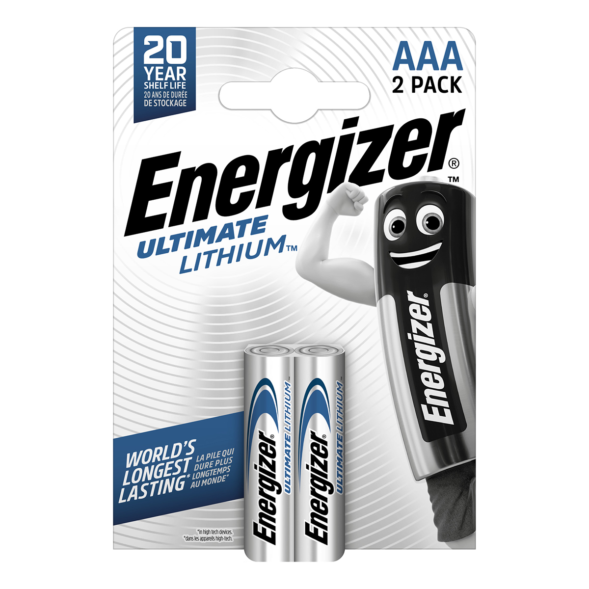 Batteria ENERGIZER ULTIMATE LITHIUM Micro LR03 - AAA