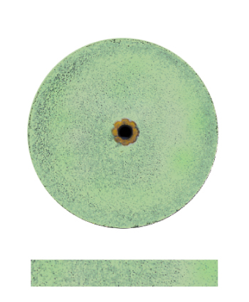 Dedeco grinding wheel green Ø 22 x 3.1 mm