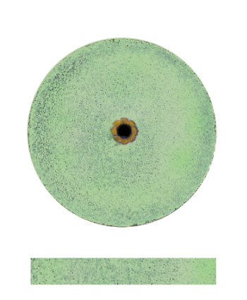 Dedeco grinding wheel green Ø 22 x 3.1 mm Dedeco grinding wheel green Ø 22 x 3.1 mm