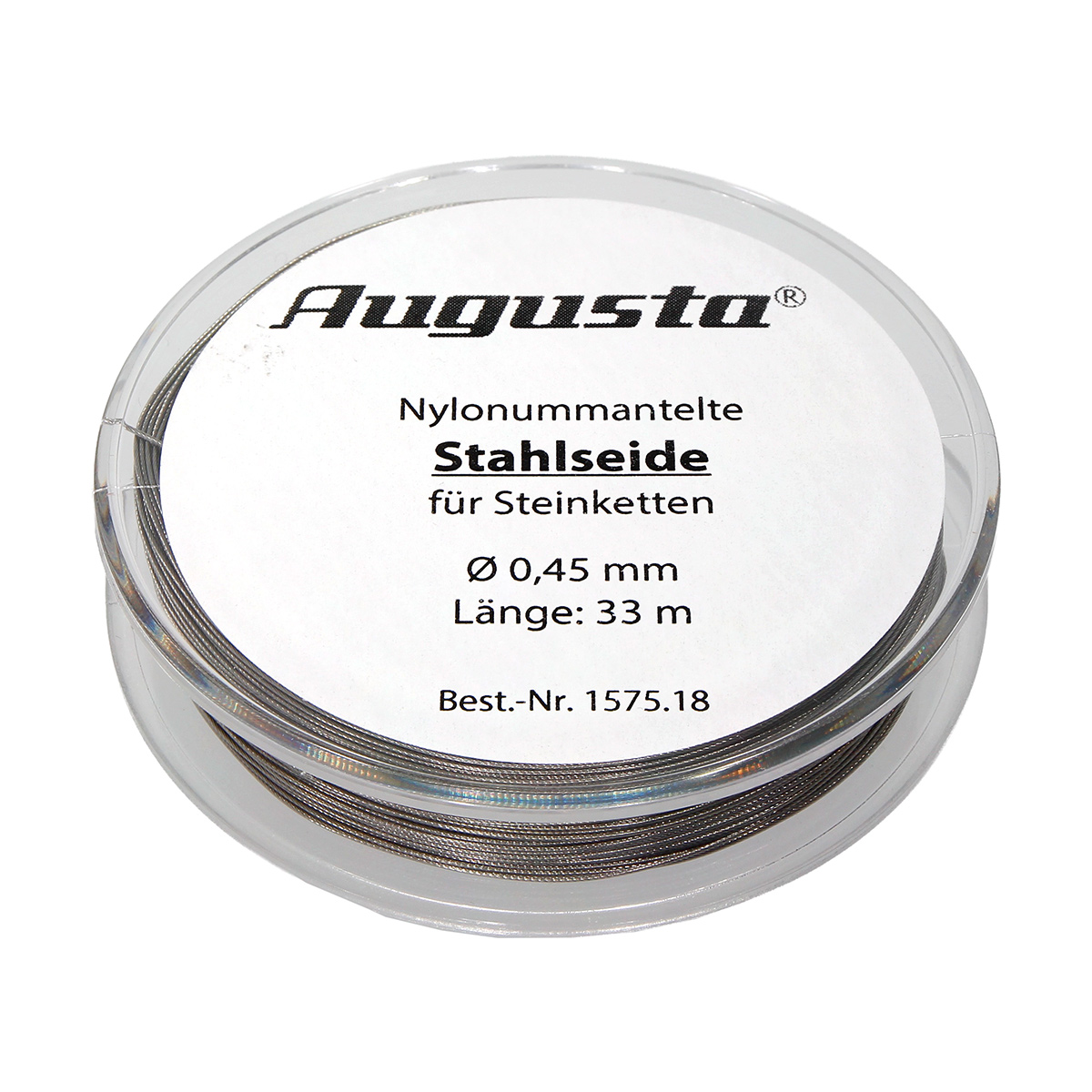 1575_18 Steel wire transparent Ø 0.45 mm