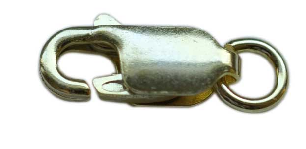 Moschettone 11 mm con anellino