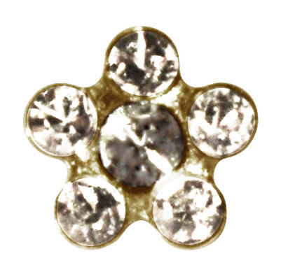 System 75 Kids line ear studs, gold plated System 75 Kids line ear studs, gold plated