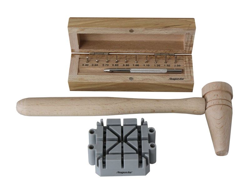 Set for shortening watch bands
