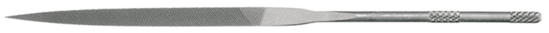 Lima ad ago coltello 140 mm taglio 1