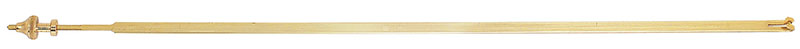ASTA PENDOLO A LIRA  IN OTTONE 440 MM ASTA PENDOLO A LIRA  IN OTTONE 440 MM