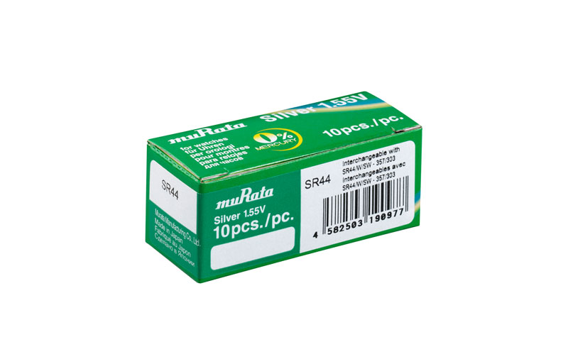 357.MU Batterie a bottone MURATA 357/303