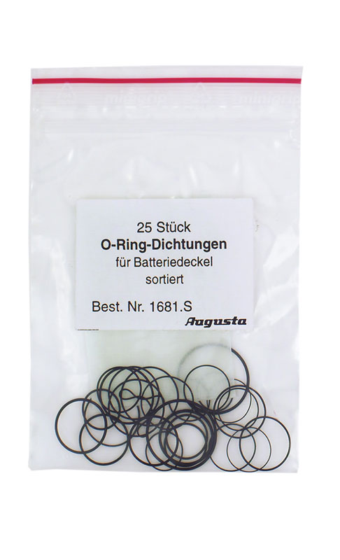 O-rings for battery cover assortment O-rings for battery cover assortment