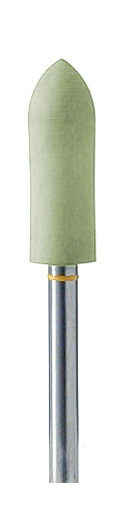 Cono elastico verde chiaro per super lucidatura Ø 4,5 mm