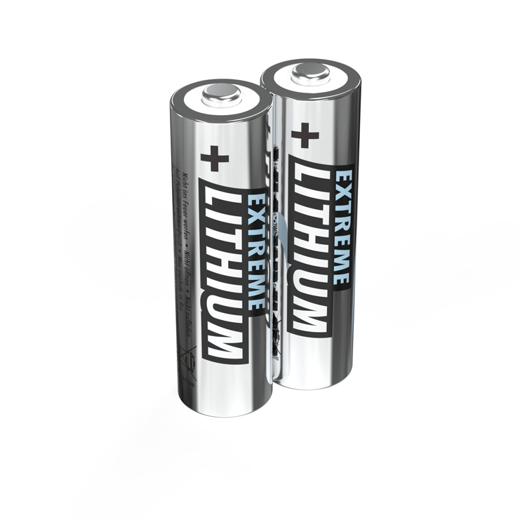 ANSMANN batterie stilo EXTREM LITHIUM LR06 - AA - blister da 2 pezzi
