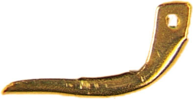 Bügel für Patentbrisuren ohne Böckchen, groß, Silber Bügel für Patentbrisuren ohne Böckchen, groß, Silber