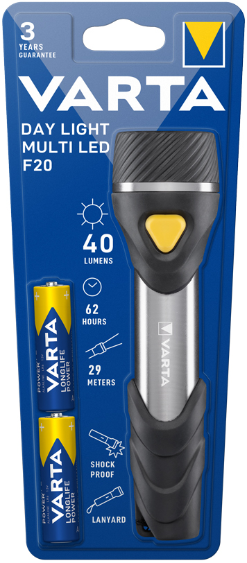 Varta flashlight day light multi LED F20