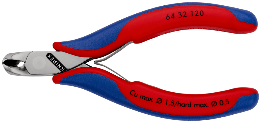 Knipex electronic end cutter, 120 mm