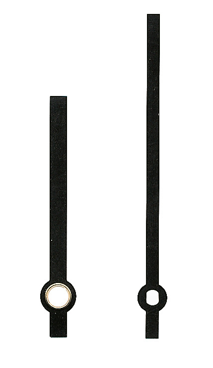 Clock hand black 67/47 mm Clock hand black 67/47 mm