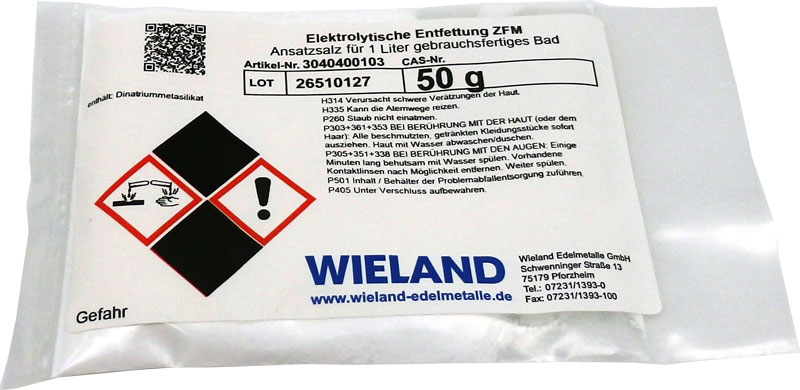 Wilaplat Elektrolytische Entfettung ZFM, 50 g