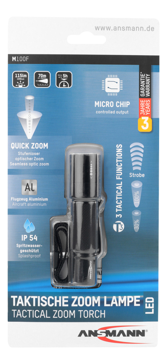 Ansmann flashlight M100F