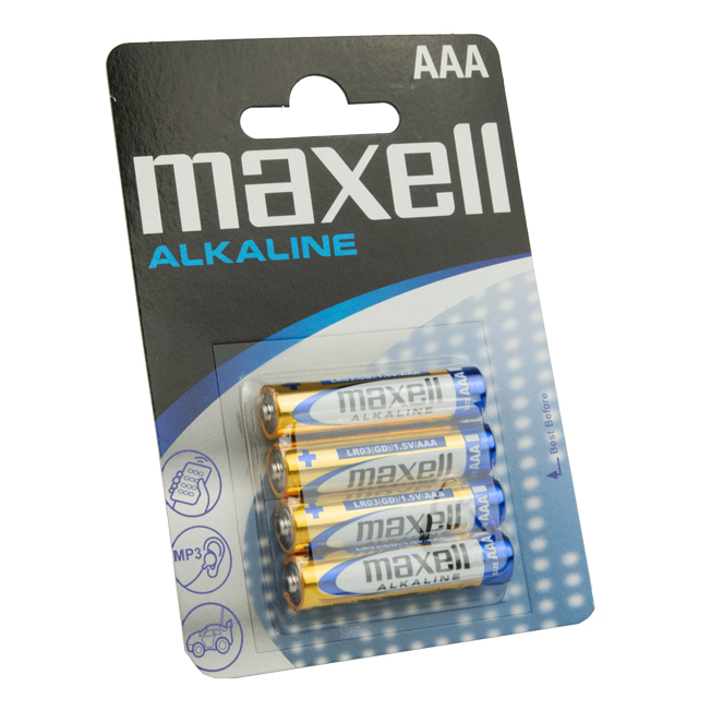Batterie MAXELL MINI STILO AAA -  LR 03 Batterie MAXELL MINI STILO AAA -  LR 03