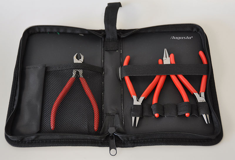 9517.CSS Assortment of pliers polished steel 115 mm