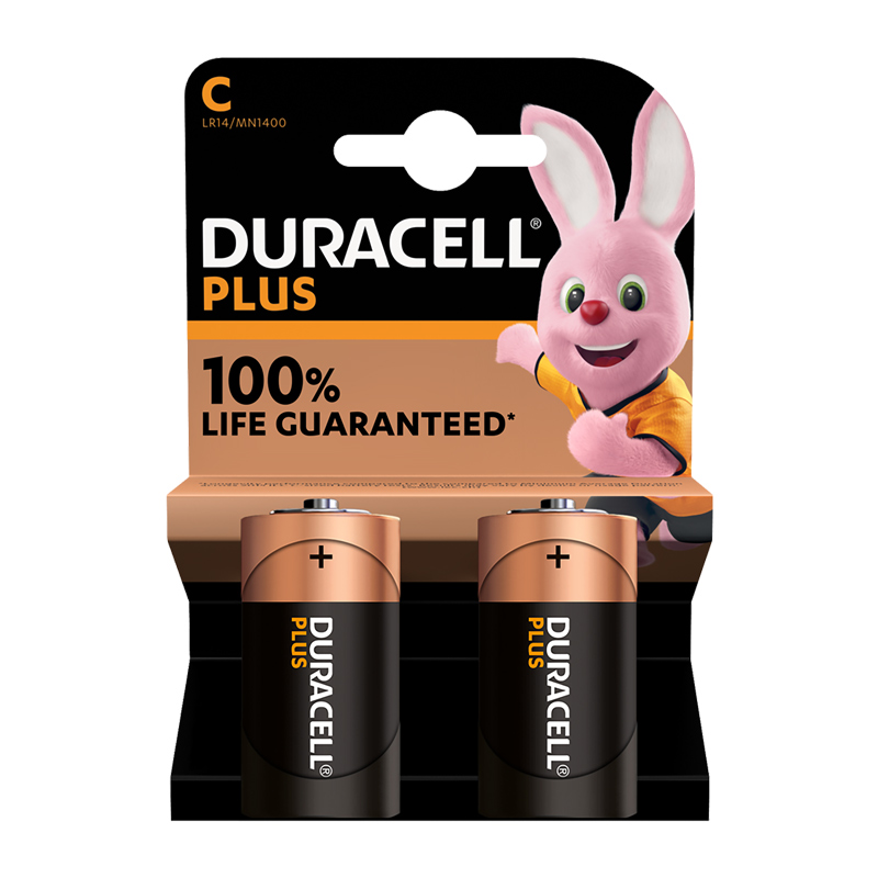 14LR.DU Duracell Plus Baby Alkaline