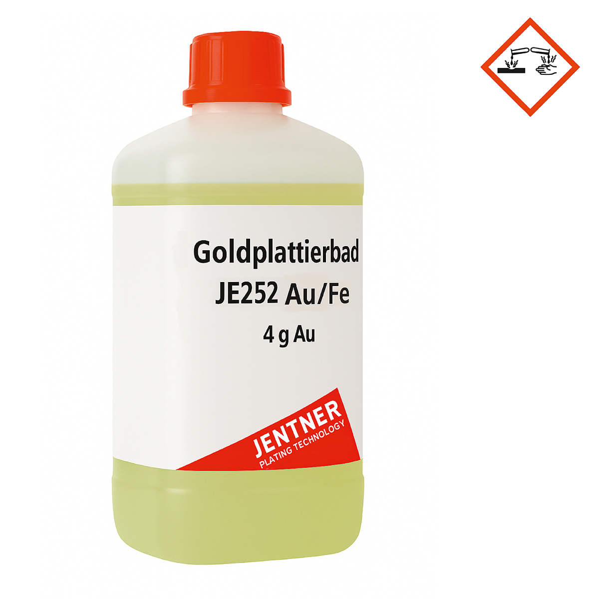 Goldplattierbad JE252 Au/Fe