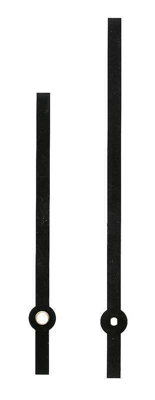 Clock hand black 135/100 mm Clock hand black 135/100 mm