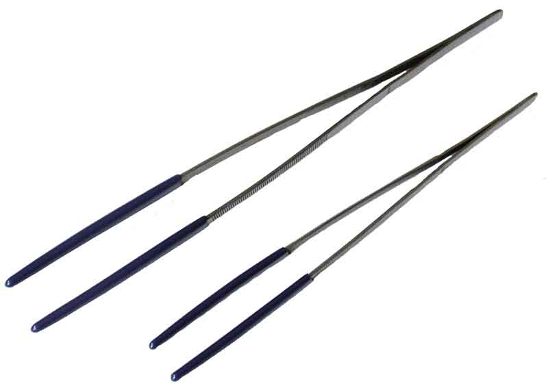 Set di  pinzette con punte ricoperte PVC Set di  pinzette con punte ricoperte PVC