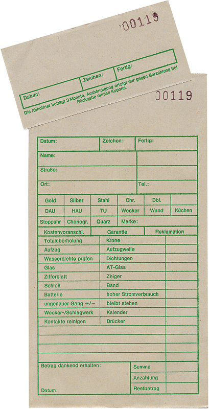 Buste per riparazione orologi 185,00 X 100,00 mm Buste per riparazione orologi 185,00 X 100,00 mm