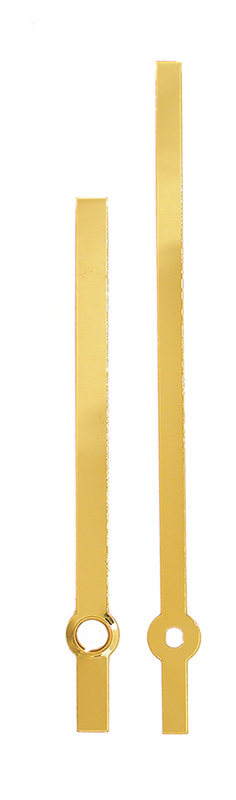 Clock hand yellow 95/72 mm Clock hand yellow 95/72 mm