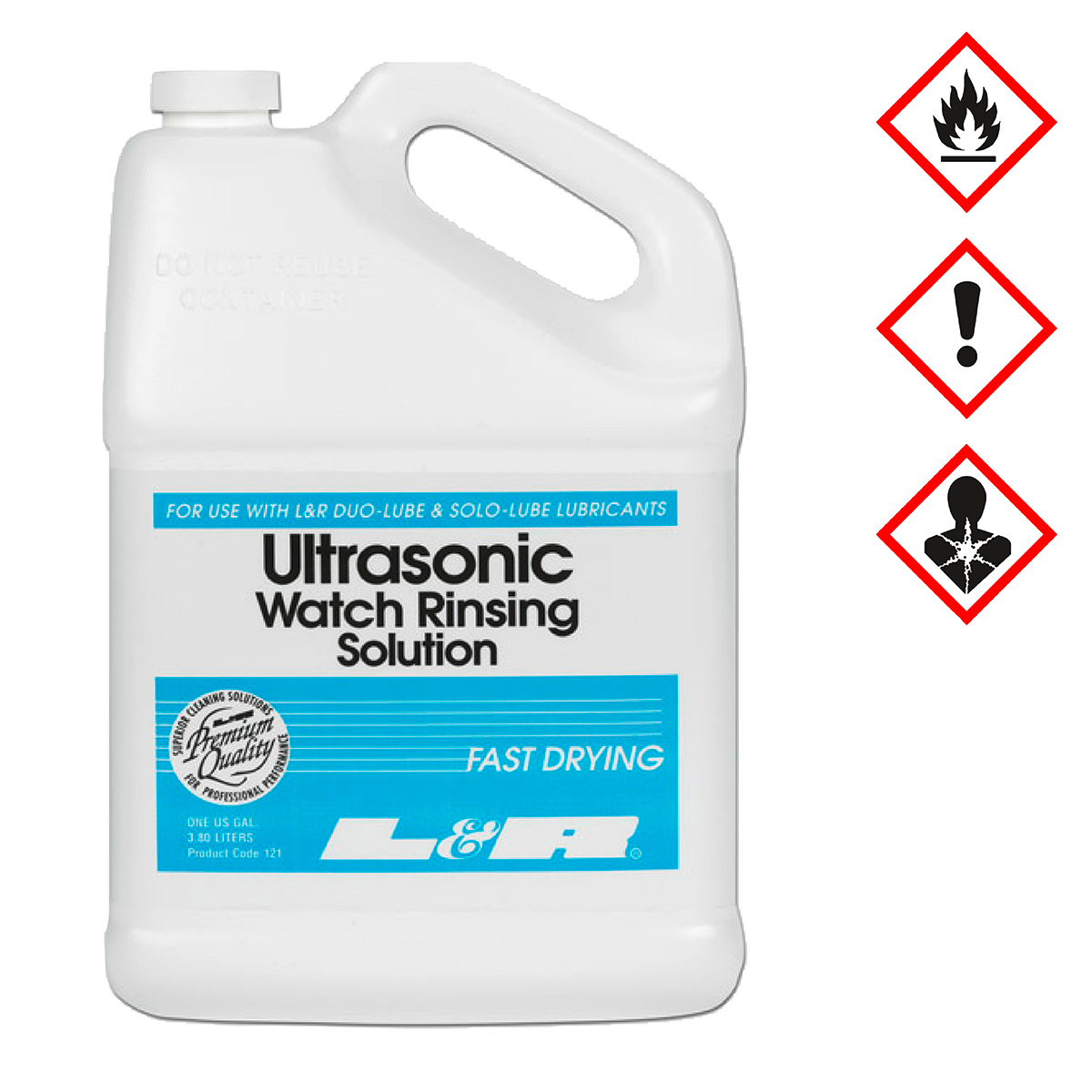 5308_121_Gefahr Liquido di risciacquo L&R # 121 per vasche ultrasuoni