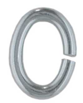 Binderinge oval 2,5 mm