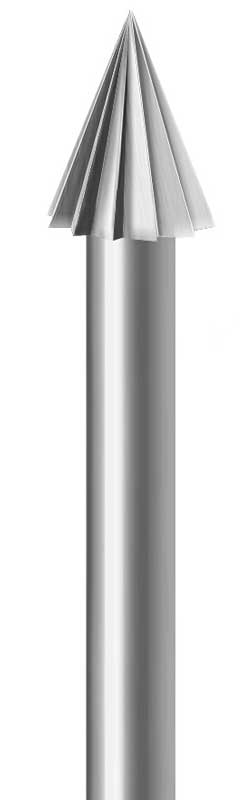 Maillefer Stahlfräser Form 5, spitz 1,00 mm