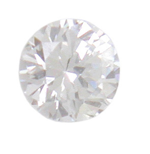 Jewels snythetic cubic zirconia white, round