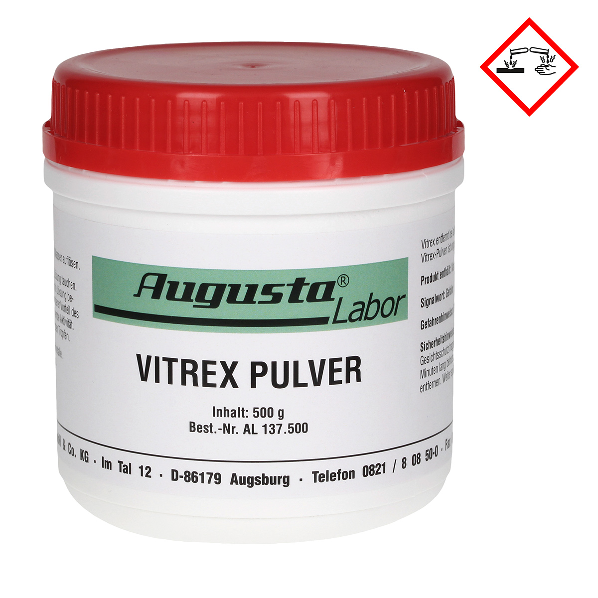 Abbeizmittel Vitrex Pulver