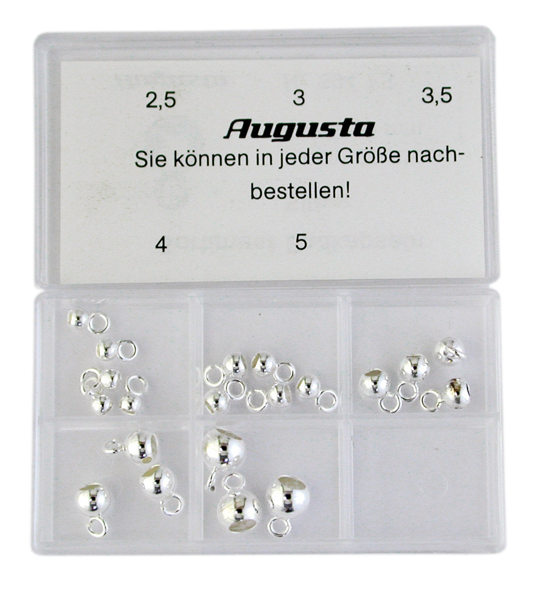 ASSORTIMENTO TERMINALI A CAPSULA IN ARGENTO ASSORTIMENTO TERMINALI A CAPSULA IN ARGENTO