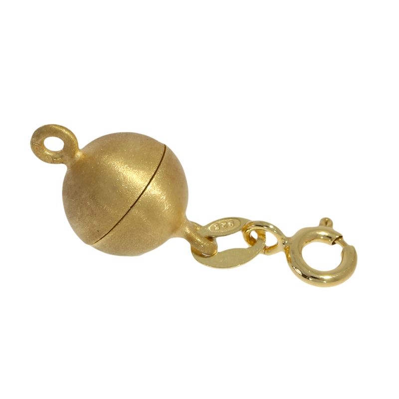 Magnetic clasps, ball with spring ring Magnetic clasps, ball with spring ring