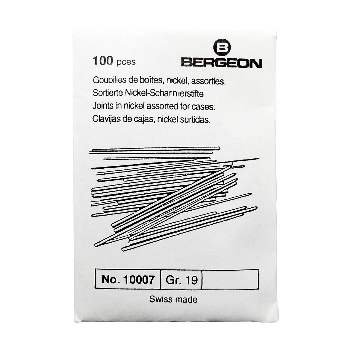 ASSORTIMENTO BERGEON PERNI NICKEL
