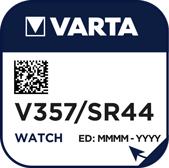 Varta Knopfzellen 357