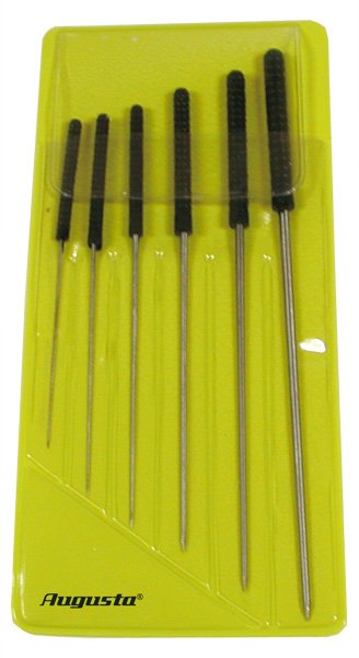 Assortimento di 6 alesatori con manico Assortimento di 6 alesatori con manico