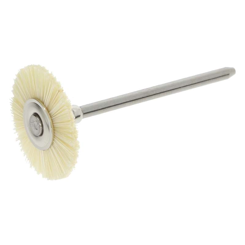 Polirapid circular wheel - bristles white