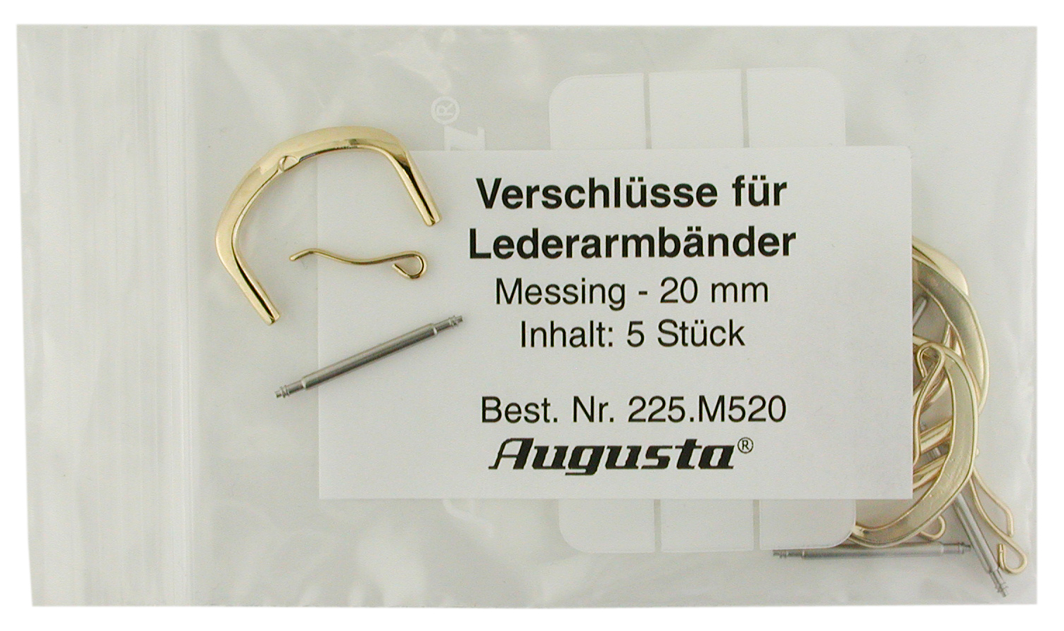 Verschluß für Lederarmbänder