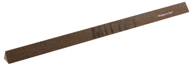 Abrasive file made of corundum