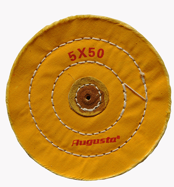 Spazzola circolare gialla Ø 125 mm
