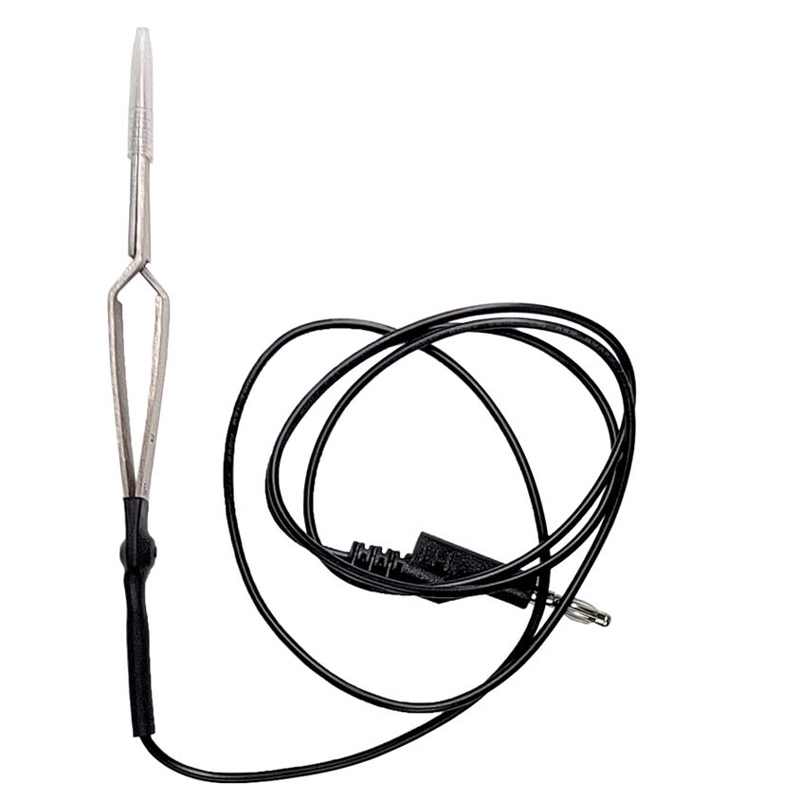 Crosslock tweezer for permanent jewellery